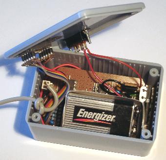 Inside the receiver box