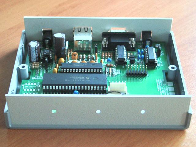 Front of the server