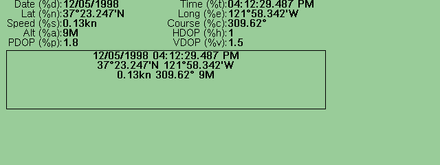 GpsClip screen shot